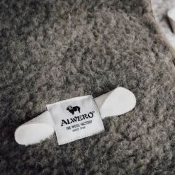 Alwero Deken - Modern - Wol - Bark - 100x150 cm