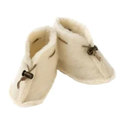 Alwero Emo Slofjes – 0-6 Mnd – Naturel