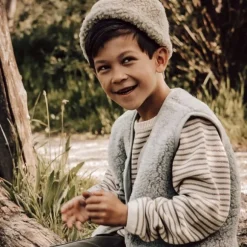 Alwero Gilet - Tyb Light Junior - Maat 92/98 - Grijs