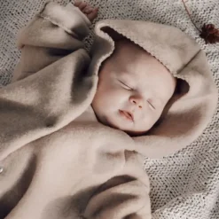 Alwero Merinowol Vestje - mt. 56/62 - Beige