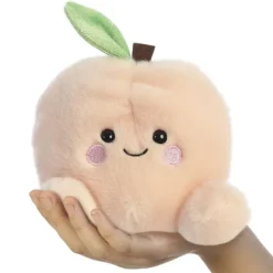 Aurora Palm Pals Perzik Knuffel – 13 cm