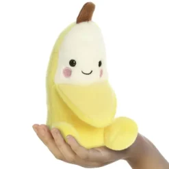 Aurora Palm Pals Banaan Knuffel - 13 cm