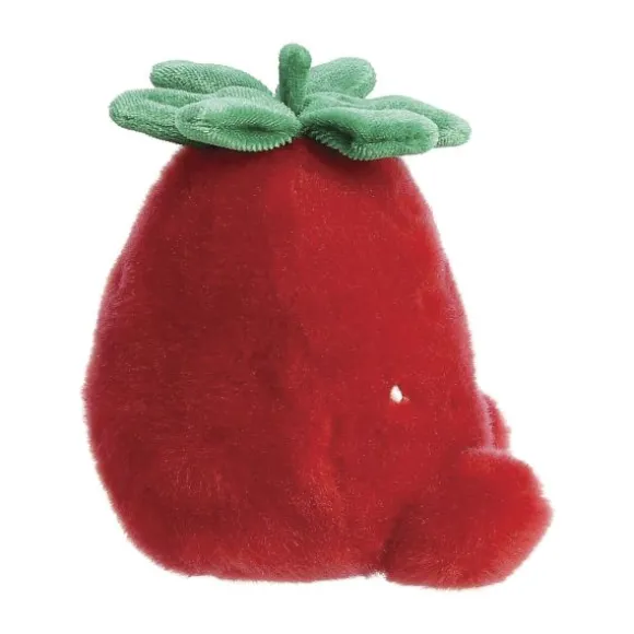 Aurora Palm Pals Juicy Strawberry Knuffel - 13 cm