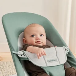 BabyBjörn Balance Soft Jersey Wipstoel Salie / Grijs