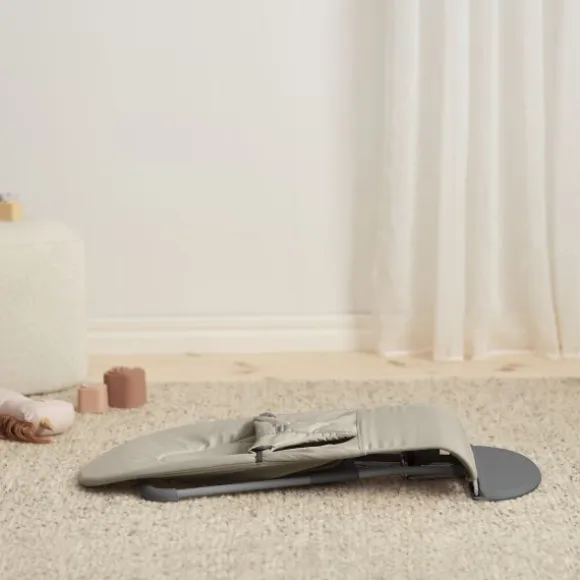 BabyBjörn Balance Soft Wipstoeltje Geweven Jersey Tri-Fabric - Zandgrijs