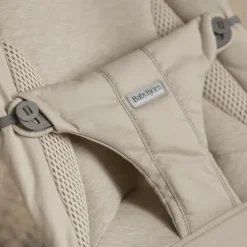 BabyBjörn Balance Soft Wipstoeltje Geweven Jersey Tri-Fabric - Zandgrijs