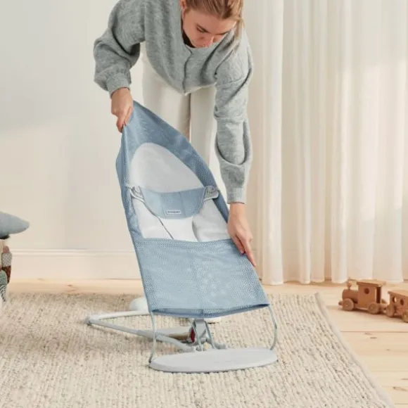 BabyBjörn Balance Soft Wipstoel Mesh Beige / Wit