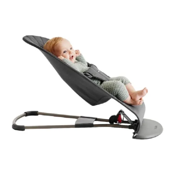 BabyBjörn Bliss Cotton Wipstoel - Zandgrijs