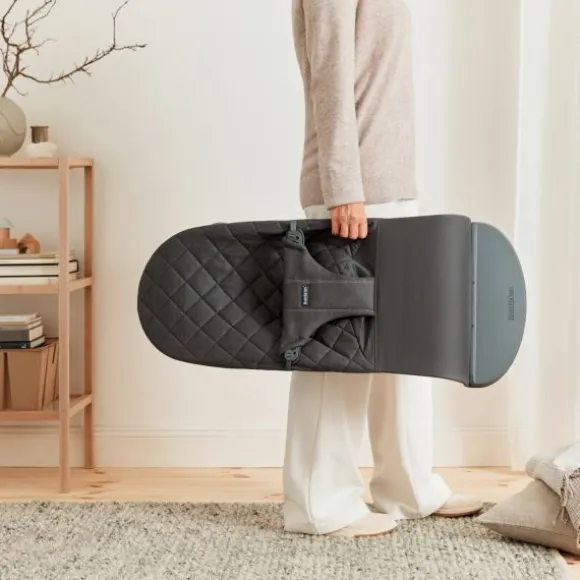 BabyBjörn Bliss Cotton Wipstoel - Zandgrijs