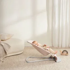 BabyBjörn Bliss Wipstoel – Geweven – Mélange Blauw