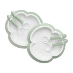 BabyBjörn Bordenset Pastelblauw