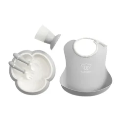 BabyBjörn Eetset - Grijs