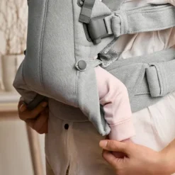 BabyBjörn Harmony Draagzak – Geweven – Mélange Lichtbeige