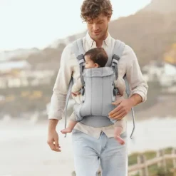 BabyBjörn Harmony Draagzak – Geweven – Mélange Lichtbeige