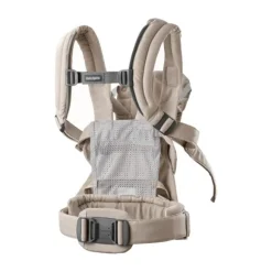 BabyBjörn Harmony Draagzak – Geweven – Mélange Lichtbeige