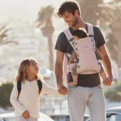 BabyBjörn Harmony Draagzak – Geweven – Mélange Lichtbeige