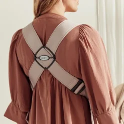 BabyBjörn Mini 3D Jersey Draagzak Lichtbeige