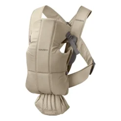 BabyBjörn Mini Geweven Draagzak - Beige