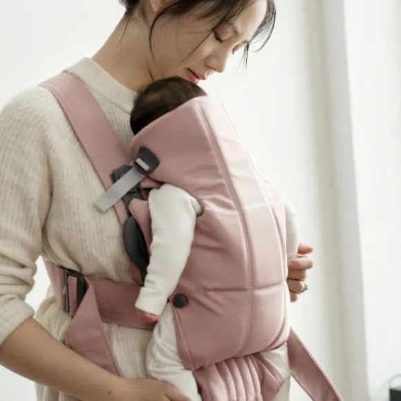 BabyBjörn Mini Geweven Draagzak - Beige