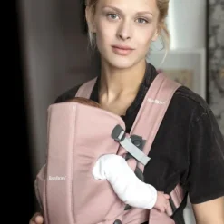 BabyBjörn Mini Geweven Draagzak - Beige