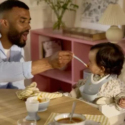 BabyBjörn Servies 3-Delig - Pastelroze