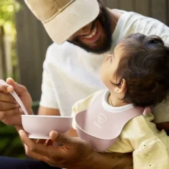 BabyBjörn Servies 3-Delig - Pastelroze