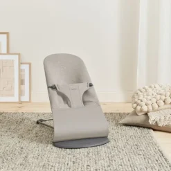 BabyBjörn Wipstoeltje Bliss - 3D Jersey - Zandgrijs