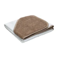 Babypark Badcape Wit / Beige