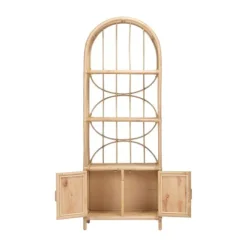 Babypark Exclusief Boogkast 2-deurs - naturel