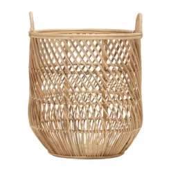 Babypark Exclusief Mand Rond - Klein- Naturel