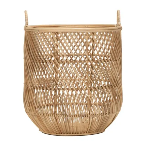 Babypark Exclusief Mand Rond - Groot - Naturel