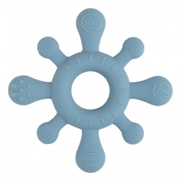 Baby's Only Blossom Bijtring - Vintage Blue