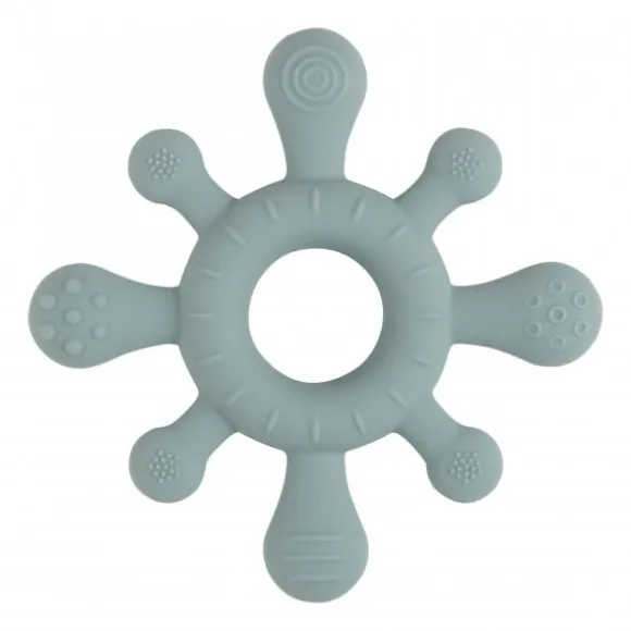 Baby's Only Blossom Bijtring - Vintage Blue