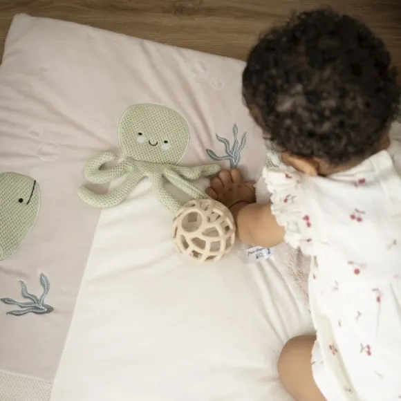 Baby's Only Boxkleed - Animals - 75x95 cm - Laurel Green/Warm Linen