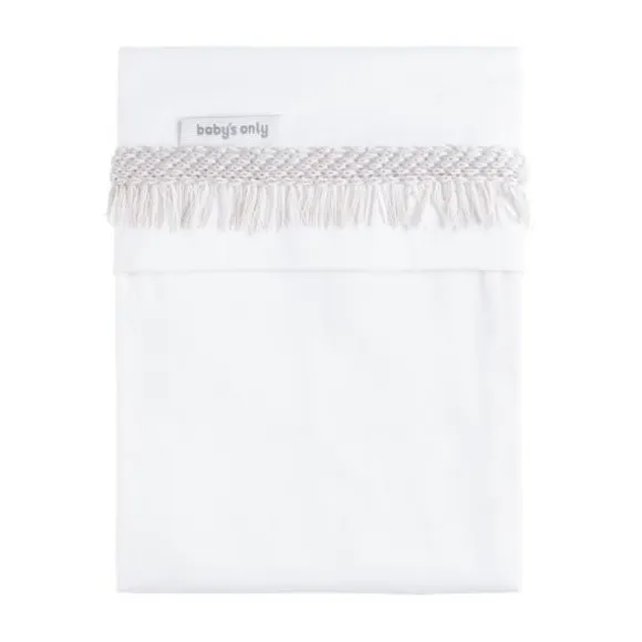 Baby's Only Happiness Ledikantlaken Gebreide Bies - Urban Taupe / Ecru