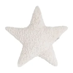 Baby's Only Kussen - Ster Teddy - Snow - Oud Roze