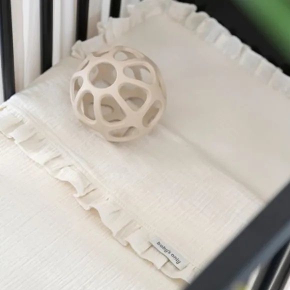 Baby's Only Ledikantlaken - Calm - 120x150 cm - Warm Linen