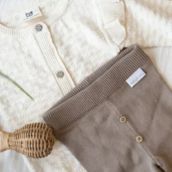 Baby's Only Miracle Ruffle Vestje - Mt. 62 - Warm Linen