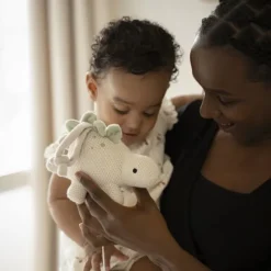 Baby's Only Muziekdoosje - Animals - Dino Laurel Green/Warm Linen