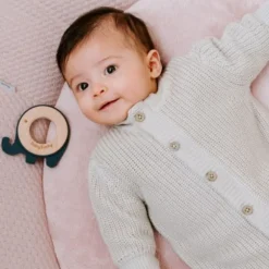 Baby's Only Olifant Bijtring Vintage Blue