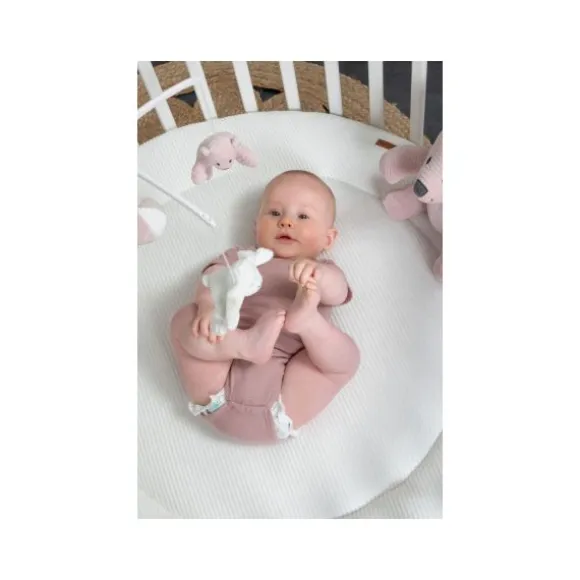 Baby's Only Sense Boxkleed Rond Kiezelgrijs 90 cm