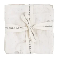 Baby's Only Tender Monddoekje - 3-pack - 30x30 cm - Clover