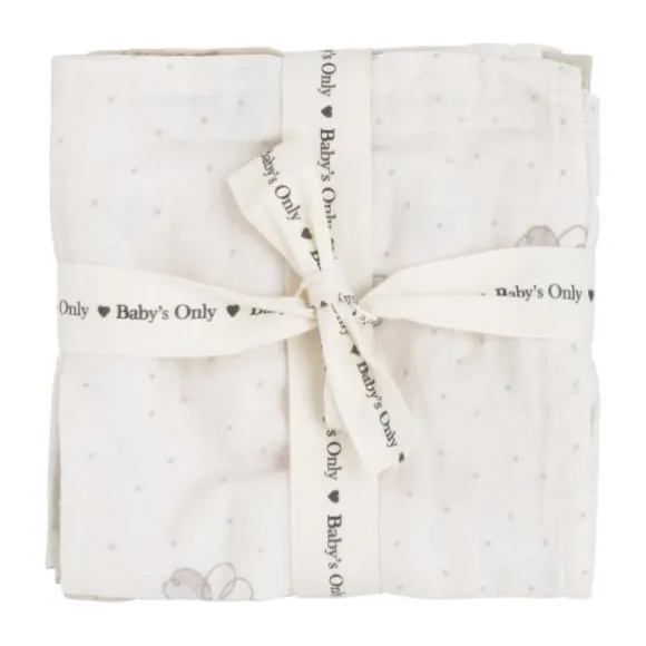 Baby's Only Tender Monddoekje - 3-pack - 30x30 cm - Clover