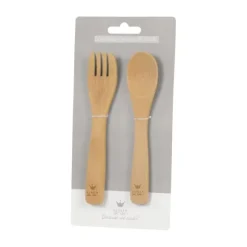 BamBam Bamboo Vork En Lepel