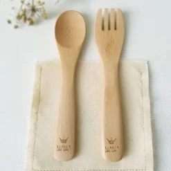 BamBam Bamboo Vork En Lepel