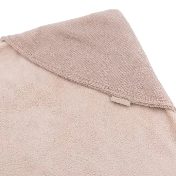 Bamboom 4 Season Hooded Baby Wrap Blanket - 75x75 cm - Stone Sand