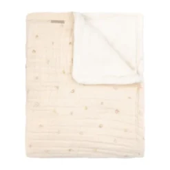 Bamboom Ledikantdeken Nuvola - Dubbelzijdig - Animal Friends