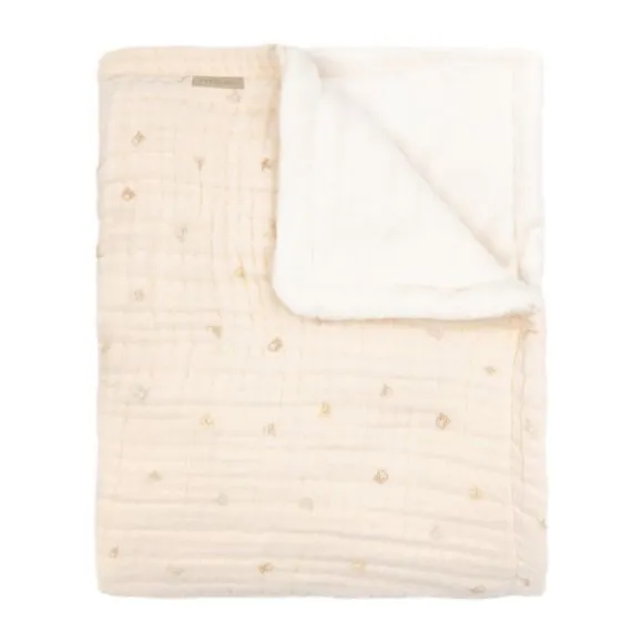 Bamboom Ledikantdeken Nuvola - Dubbelzijdig - Animal Friends