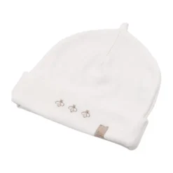 Bamboom Muts Bees - Cream - Maat S (0-4M)