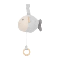 Bamboom Muziekdoosje Vis - Blue